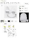 miniatuur van bijgevoegd document 4 van Uspa Japanse toiletzitting 6635R standaard / comfort