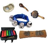 afbeelding van product Klankbeleving instrumenten duimpiano / kalebas / resonantie / sambabal