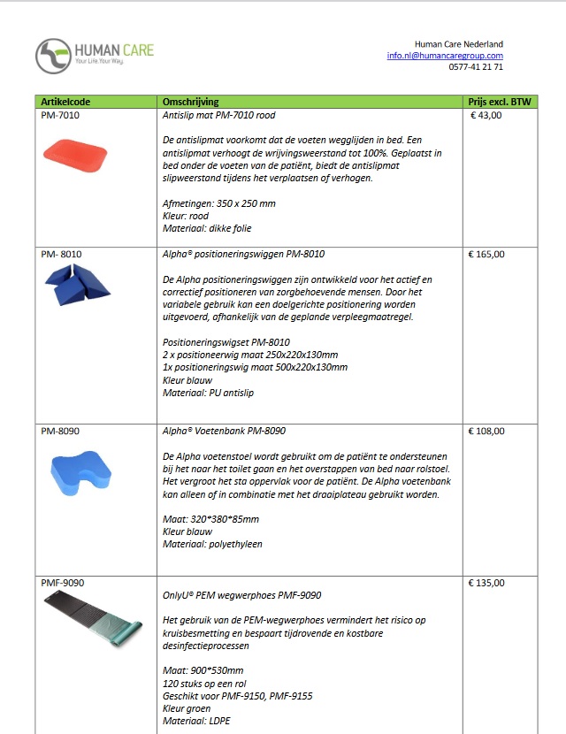 toegevoegd document 3 van Antislip mat rood PM-7010 