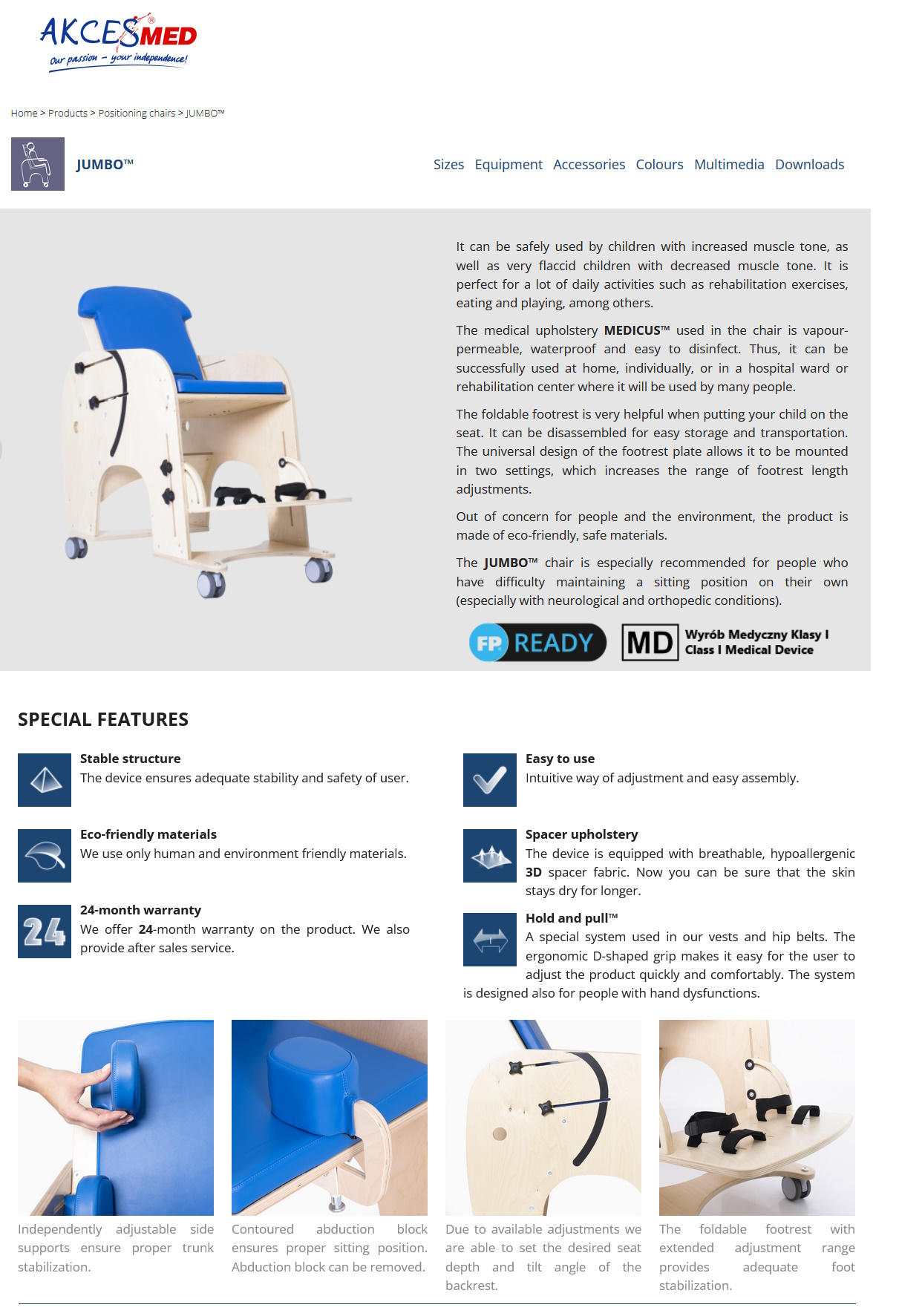 toegevoegd document 3 van Akces-Med Jumbo stoel  