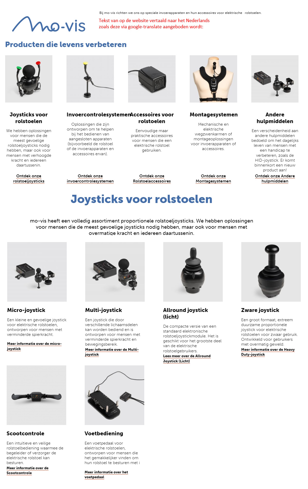 toegevoegd document 3 van Joystick micro joystick bij verminderde spierkracht  