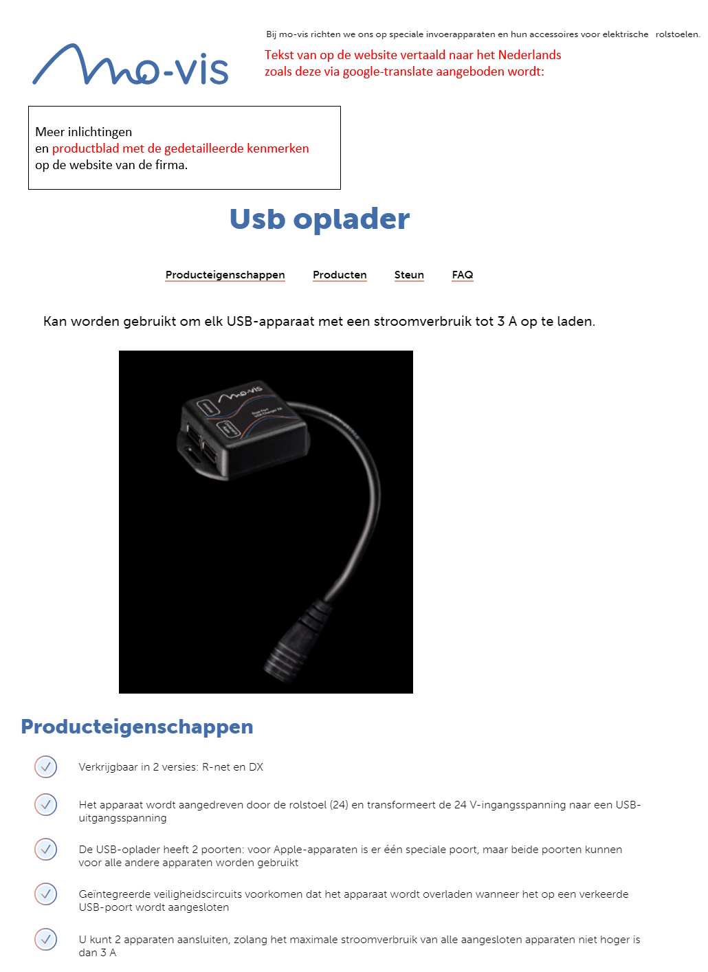 toegevoegd document 2 van USB-lader op rolstoelbatterij elektronische rolstoel  