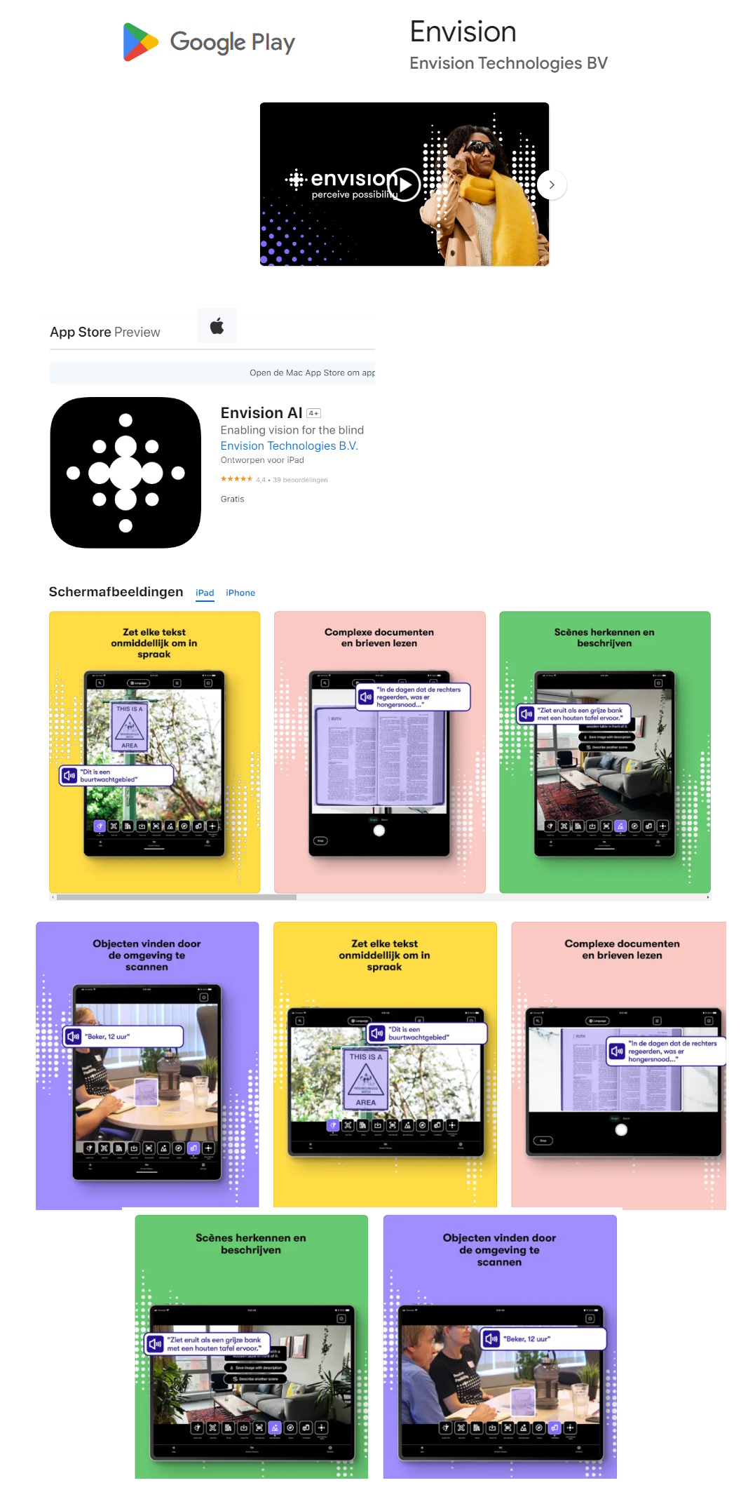 toegevoegd document 5 van Envision AI app  