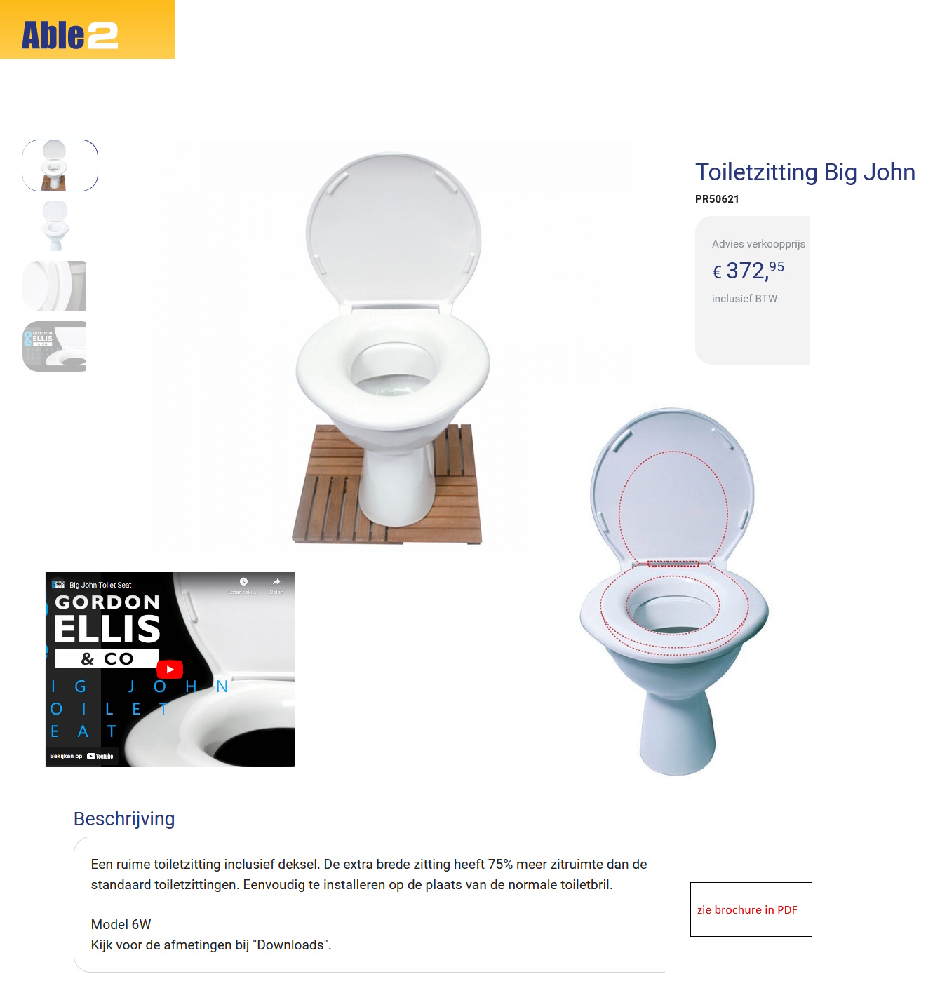 toegevoegd document 5 van Ashby Toilet Seat toiletverhoging assortiment / Toiletzitting Big John  