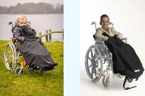 afbeelding van product Belieff dekens en benenzak voor kind  rolstoel / rolstoeldeken