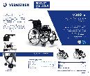 miniatuur van bijgevoegd document 2 van Vermeiren V300 DL standaard en modulaire rolstoel