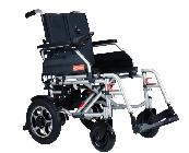 afbeelding van product Excel Qnect elektronische rolstoel opvouwbaar / opplooibaar