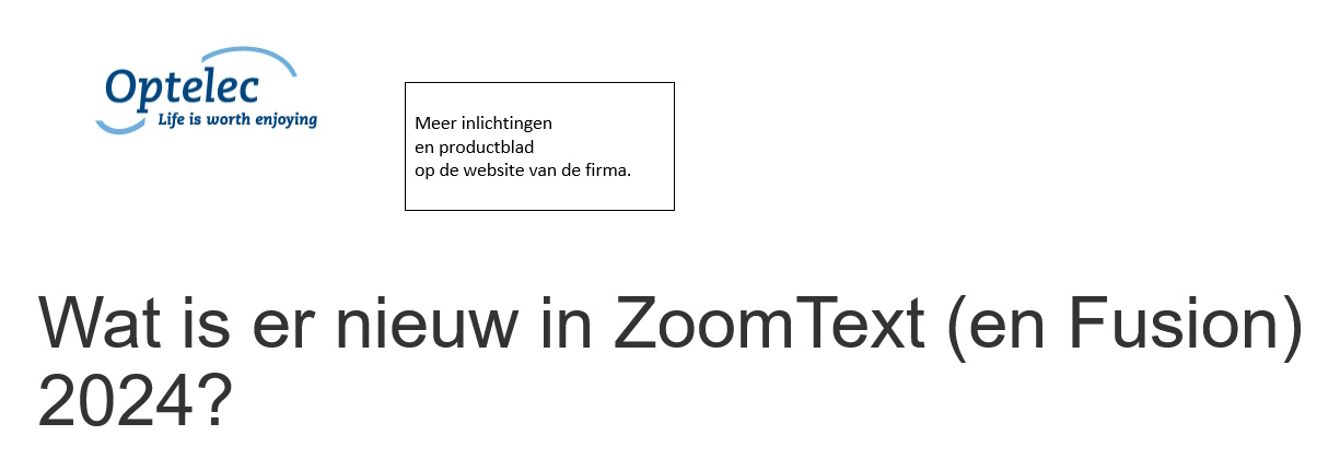 toegevoegd document 5 van ZoomText Magnifier  met of zonder spraak  
