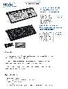 miniatuur van bijgevoegd document 5 van Slim Line/ Nero toetsenbord met usb-lamp 