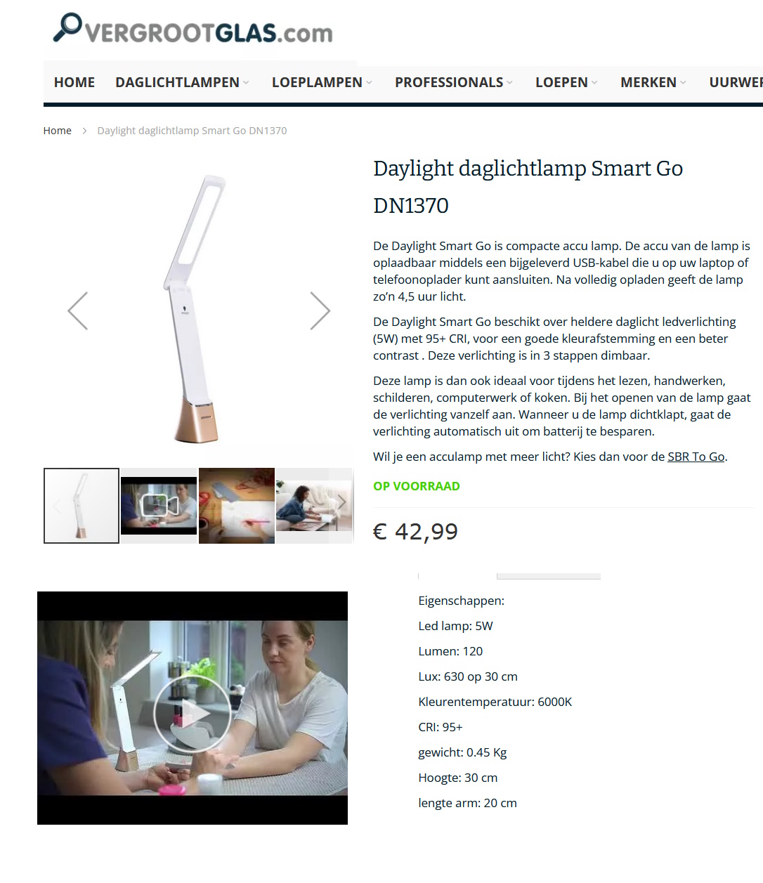 toegevoegd document 4 van Daylight Smart Go EN1370 draagbare Led-lamp  