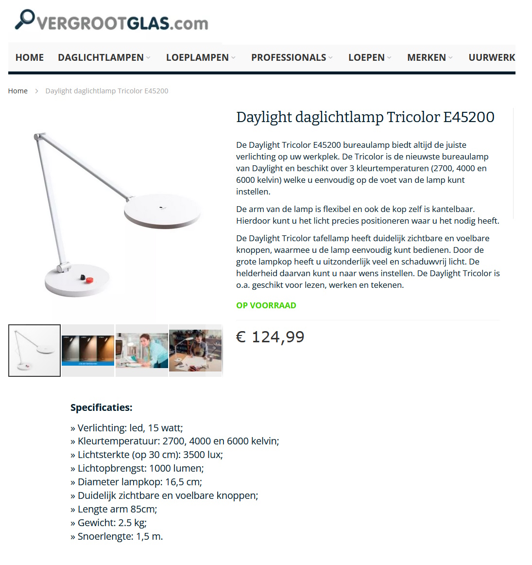 toegevoegd document 4 van Daylight Tricolor lamp – E45200  