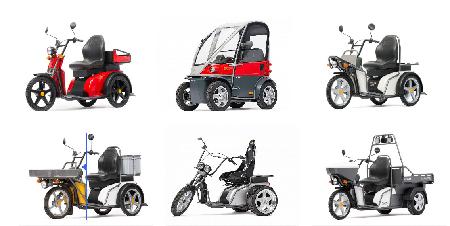 KYBURZ Assortiment scooter