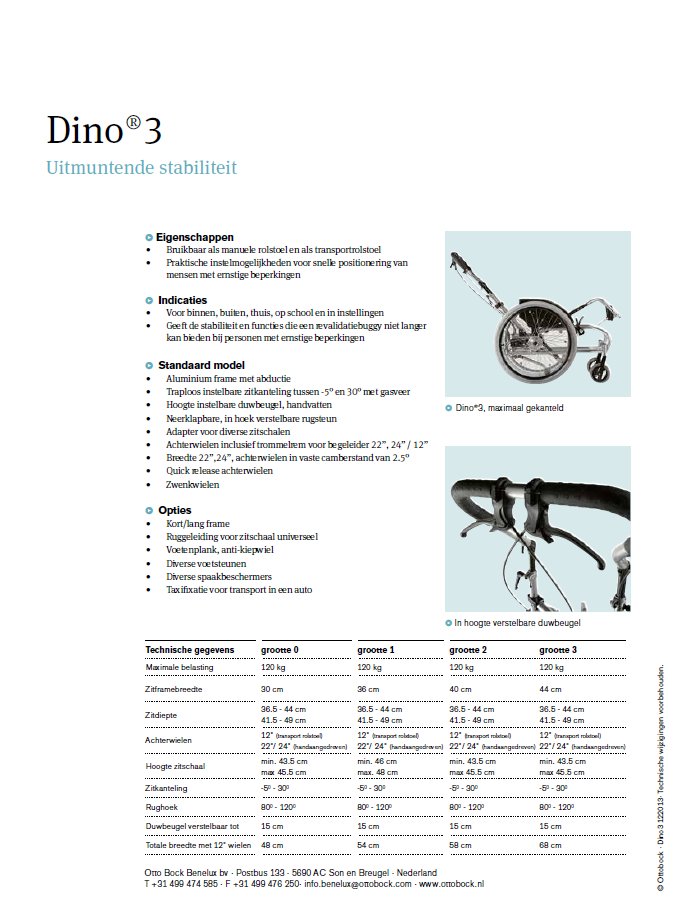 toegevoegd document 0 van Dino 3 onderstel  