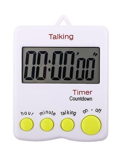 Timer/stopwatch met klok 500112