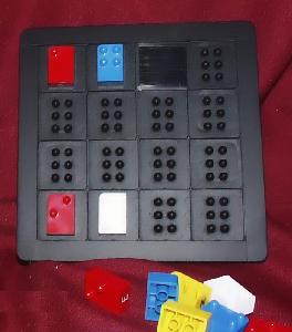 TACK-TILES Blokken met braille