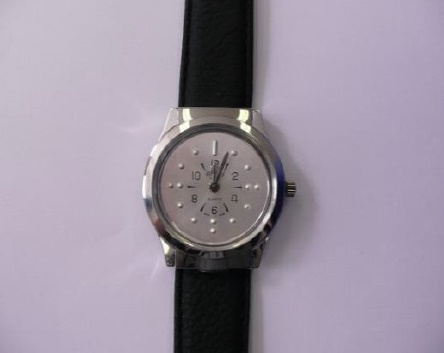 ARSA Herenhorloge met puntindicaties - wijzerplaat van 2,5 cm