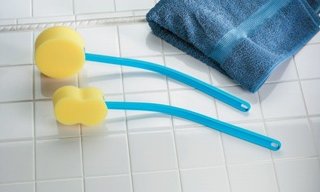 VITILITY Verlengde buigbare badspons 920566