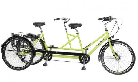 tri tandem bike