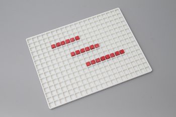 Cubaritme rekenbord met braille