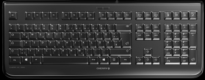 CHERRY Toetsenbord in gesealde beschermhoes KC1068