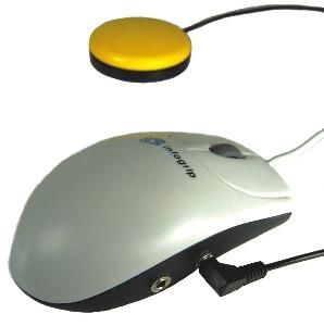 foto van hulpmiddel Switch-adapted mouse