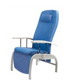 HAELVOET Metalen relaxzetel Fero met neerschuifbare armen 07471