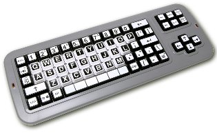 ALT Clevy Contrast Keyboard (Qwerty)