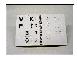 Leerboek van zwart/wit schrijven naar braille 020001100