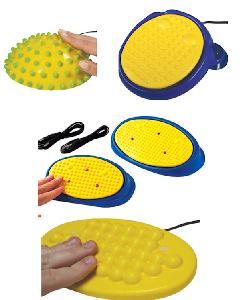 Schakelaars met textuur en tactiele stimili