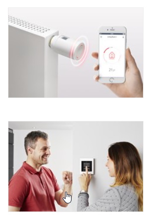 DANFOSS Ally / radiatorkranen bluetooh / wifi / z-wave / zigbee
