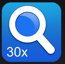 ALFARAYS Magnifier 30x Zoom App