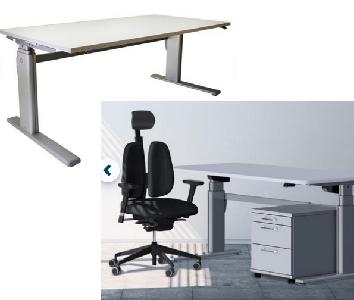 Ergodesk ET 2 elektrisch hoogteverstelbare tafel / bureaus