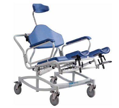 COBI REHAB XXL Rehab elektrische douche-toiletstoel Rise 'n tilt