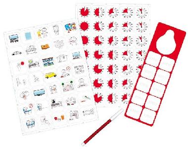 Time Timer Magnetic Board + Pictogram Kit  (IDÉOpicto)