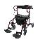 DRIVE MEDICAL Drive Diamond Deluxe rollator-rolstoel plooibaar Diamant