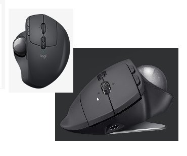 LOGITECH Bluetooth Trackball MX Ergo (M575) draadloos RF of bluetooth