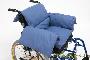 Volledige bekleding voor rolstoel in siliconenvezels