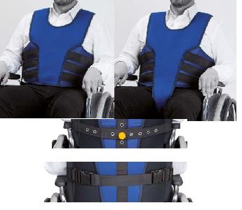 MEDICARE Salvaclip vest rolstoel Comfort of  Salvaclip Safe / evt met bekkensteun