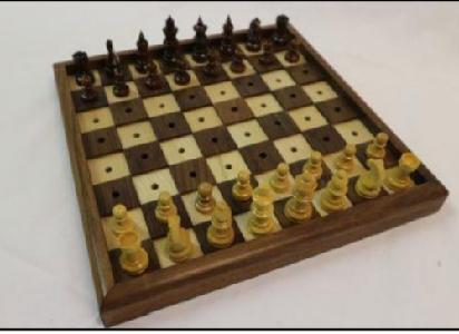 Houten schaakspel 020002023