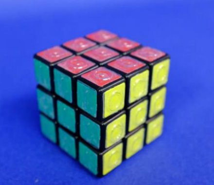 Tactiele Rubik cube 020001989