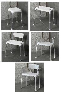 SECUPRODUCTS Secucare douchestoel / douchekruk Quattro