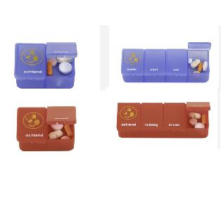 ABLE2 Pillendoos 1 dag  2 of 4 compartimenten