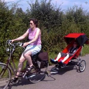 ADVANCE MOBILITY Fietskoppelingskit met wandelwagen Freedom / Independance