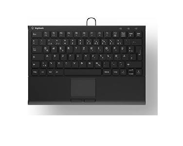 KEYSONIC Supermini bluetooth toetsenbord met touchpad