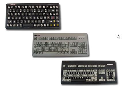 GORLO & TODT Cherry Tastatur Sehbehinderten  i.f.v. het zicht