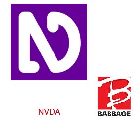 BABBAGE NVDA Babbage USB-stick of NVDA op maat aanpassen