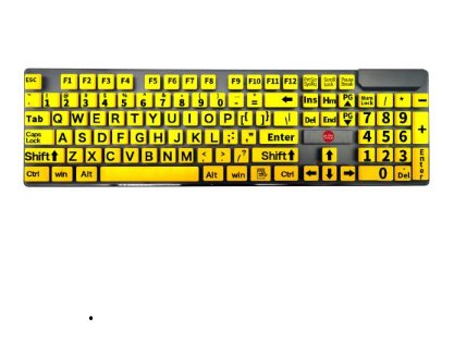 SLECHTZIENDNL Low Vision Design Toetsenbord (Qwerty)