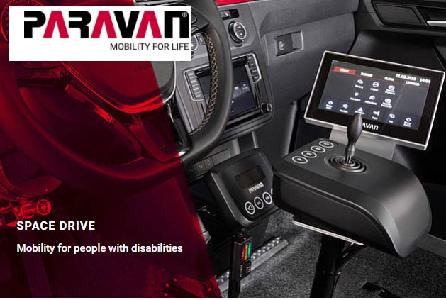 PARAVAN Space Drive  digital driving and steering system (and brake)