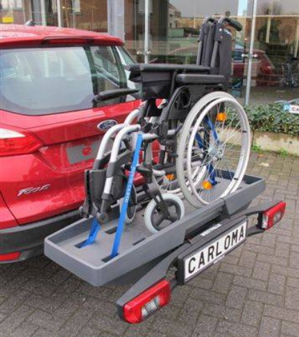 Westfalia rolstoeldrager (hulpstuk bij fietsdrager)