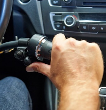 SOJADIS Motogas mogelijkheid de rem te bedienen